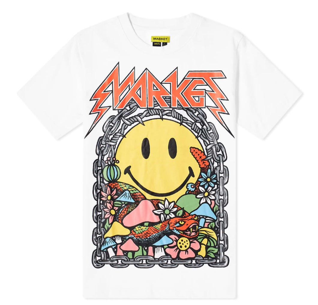 Market Smiley Iron T-Shirt