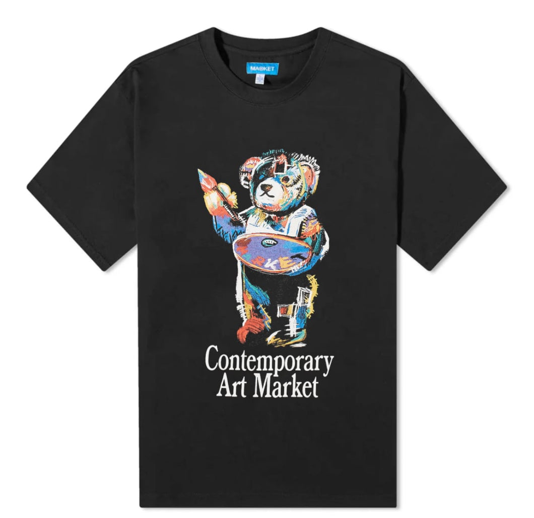 Market Art Bear T-Shirt