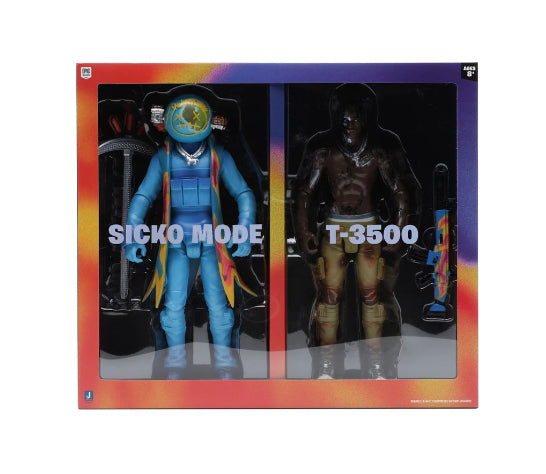 Travis Scott Cactus Jack Fortnite 12” Action Figure Duo Set